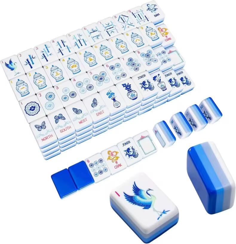 Mahjong gift ideas for beginners with Mahj House tiles and accessories