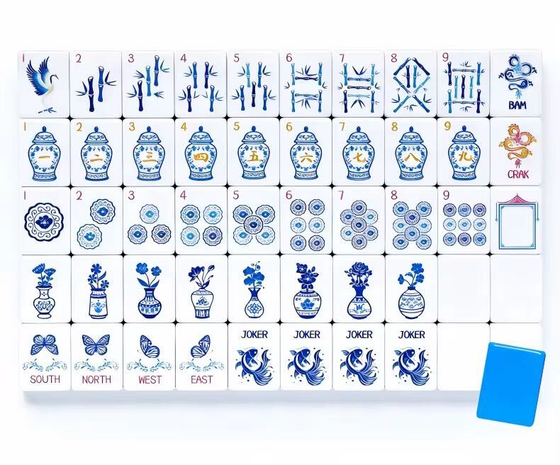 Mahjong gift ideas for beginners with Mahj House tiles and accessories