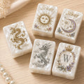 PRE-ORDER (Concept mocks not real) Pearl Dragon American Mahjong Tile Set